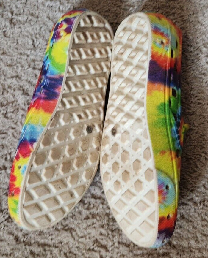 Vans Slip On TRK Sneakers Tie Dye Casual Shoes Size 9