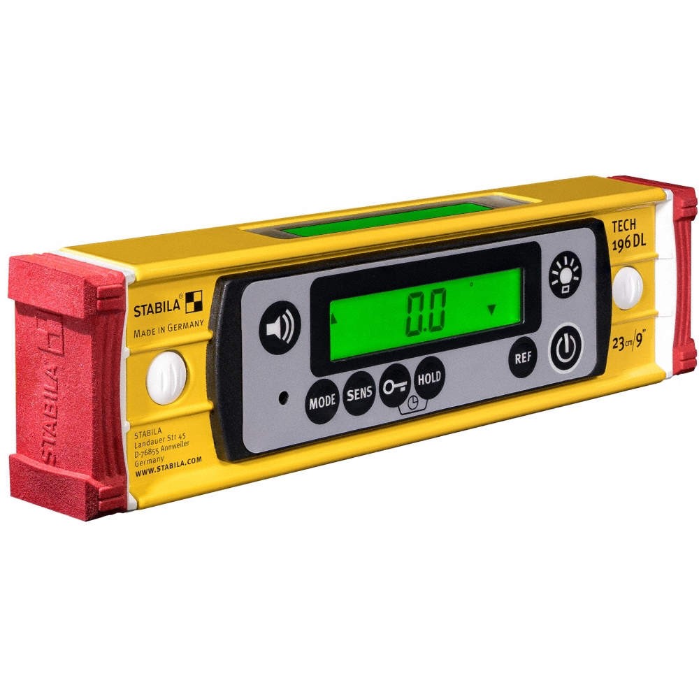 STABILA  Digital Level,Aluminum,LED,Rare Earth 830KL0