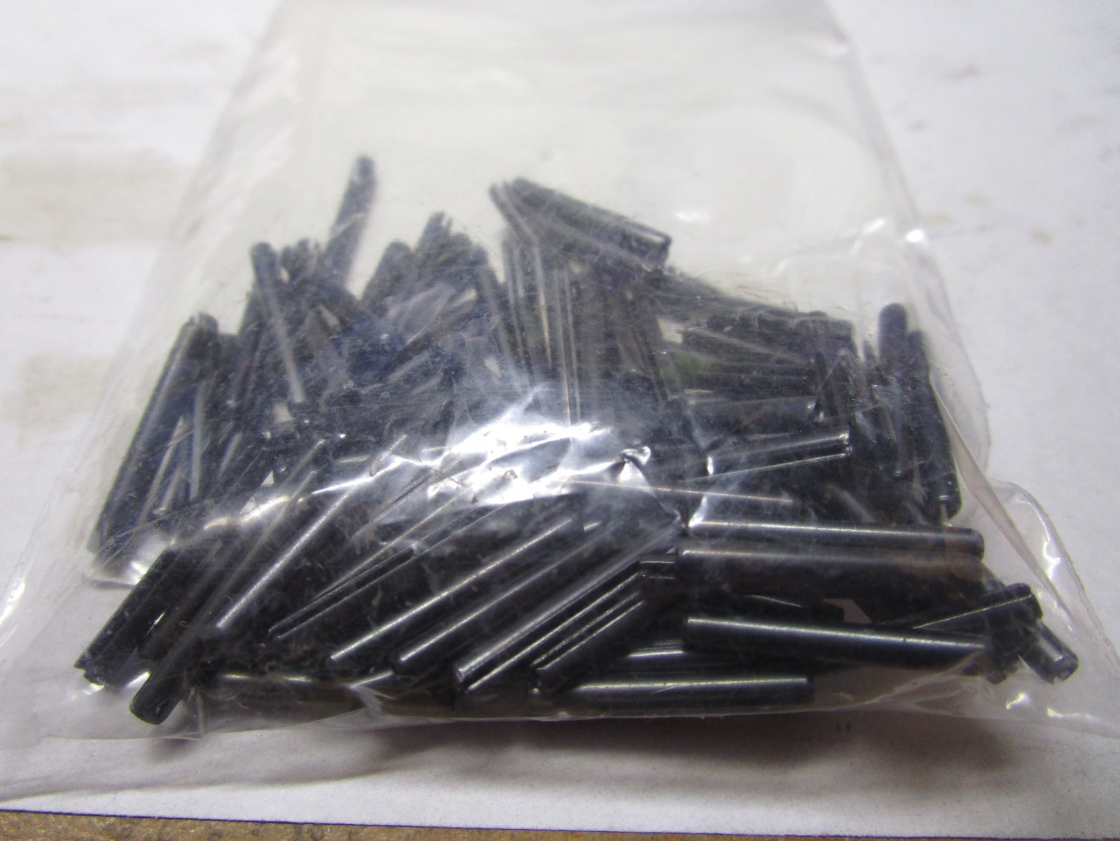 3/32" x 3/4" Plain Finish Steel Slotted Spring Pin QTY 93
