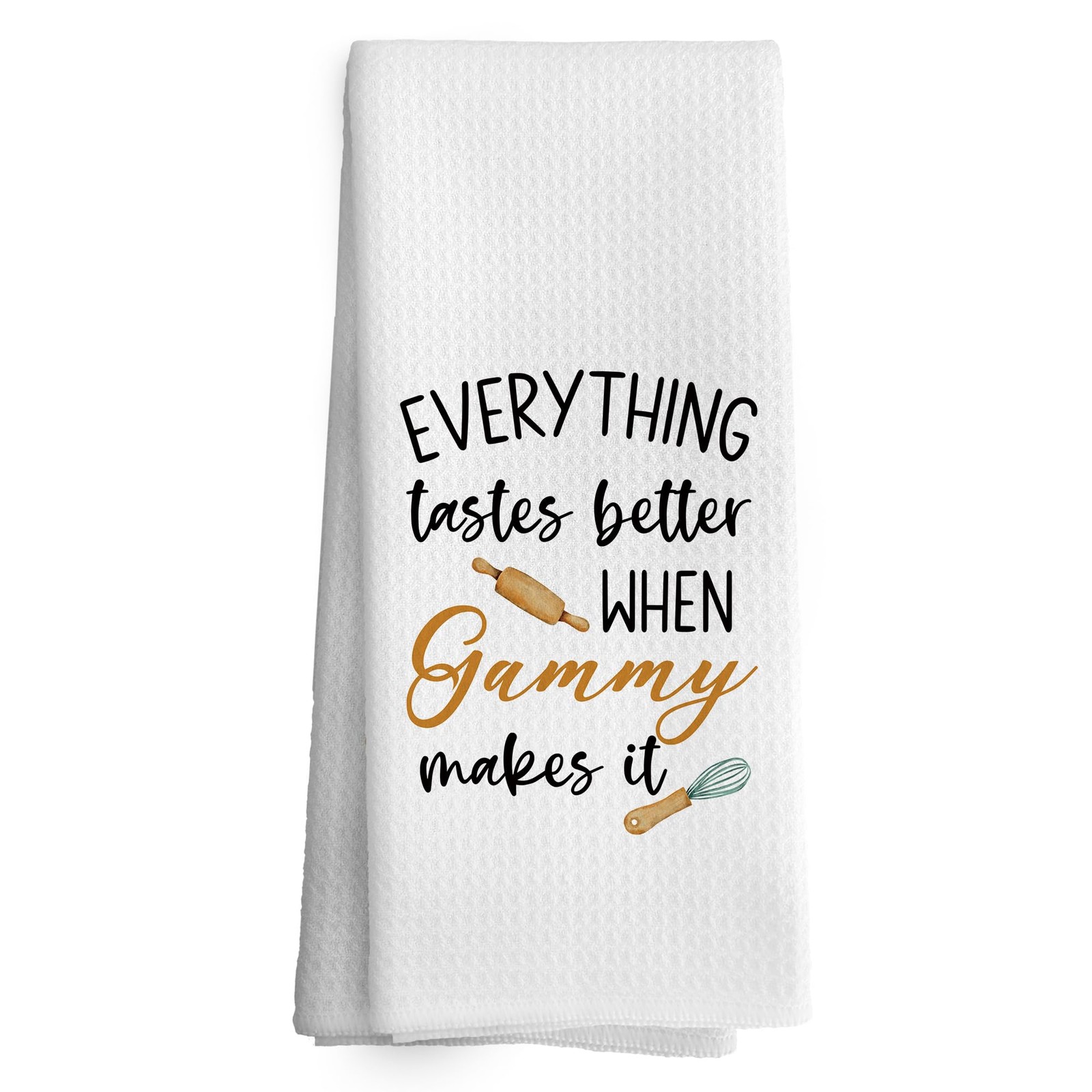 Grammy Kitchen Towel, 16x24 Inch, Grandma Gift, Decorative, Absorbent, Dish.