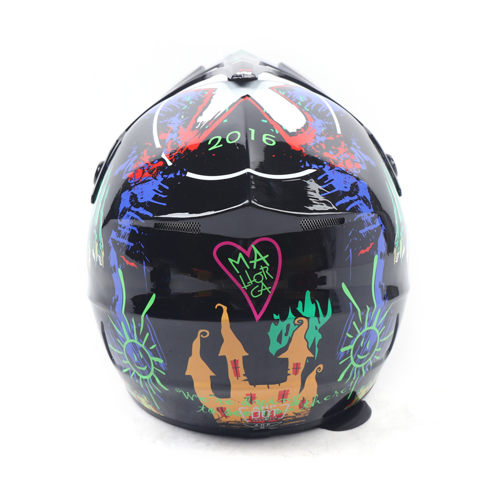Motorcycle Helmet with Gloves Motorcycle Helmet Set Motocross Helmet Kit L