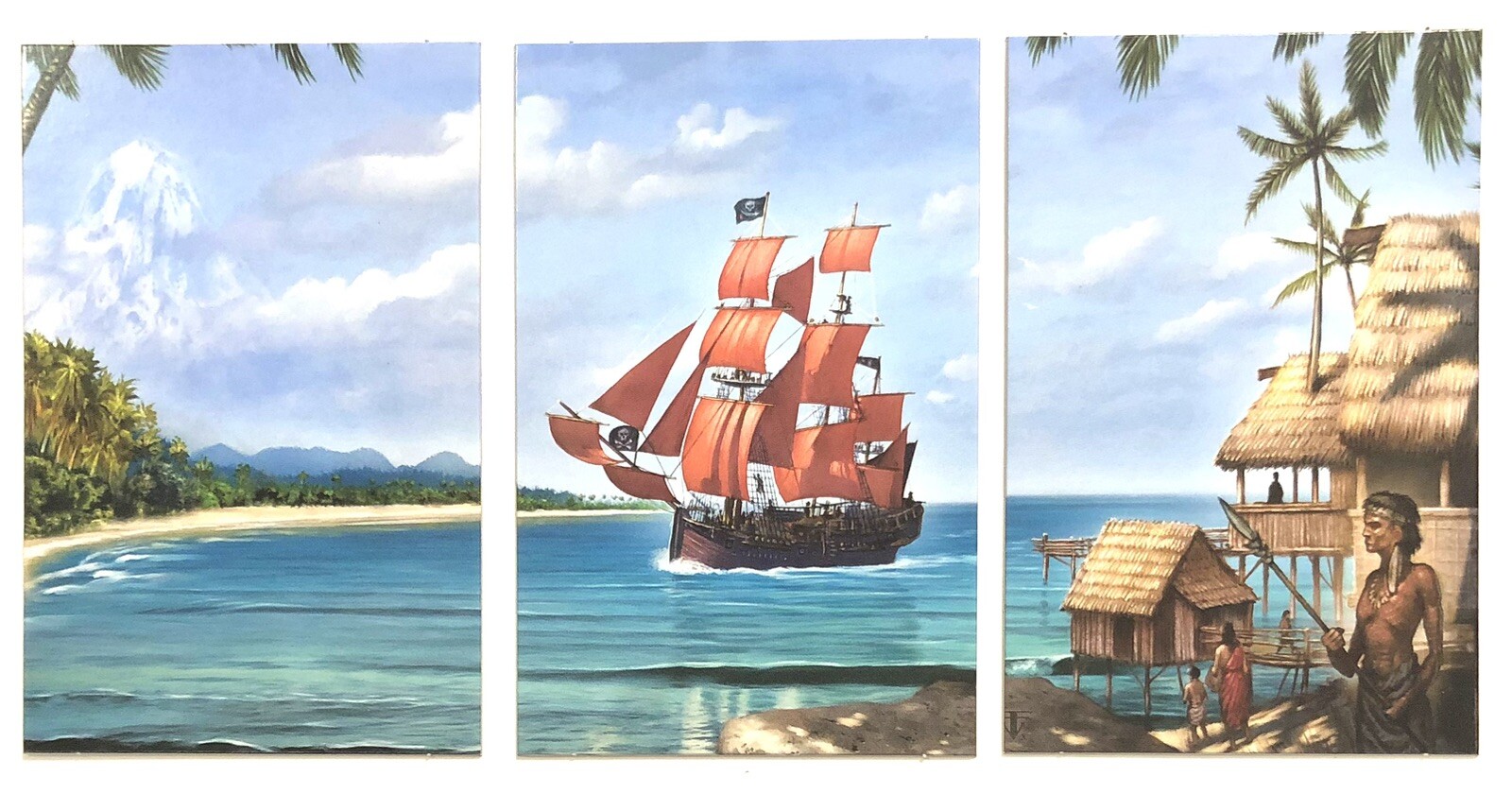 Dominion Seaside 1st Edition Replacement Cards Part - Player Mats