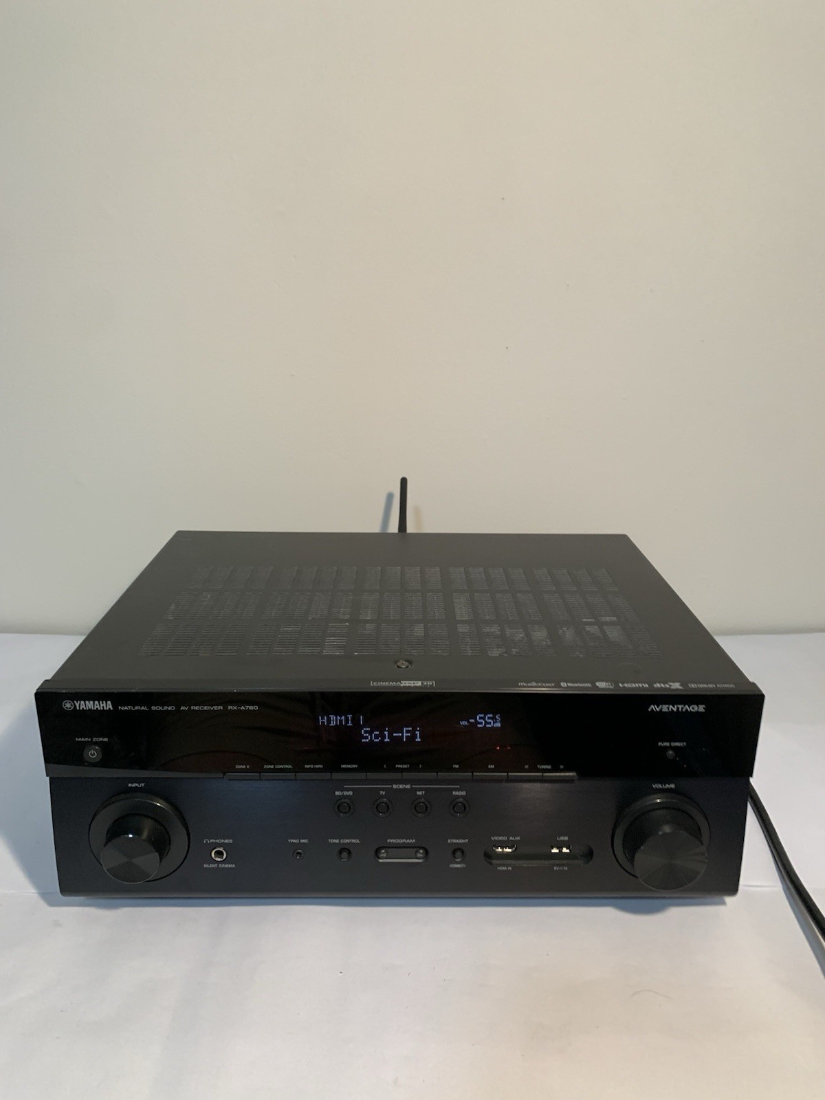Yamaha RX-A760 AM FM AV HDMI Bluetooth Receiver - No Remote - Great Shape