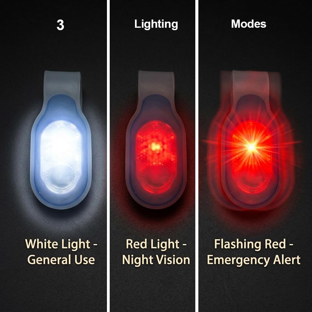 Flashlights Clip on Lights Nursing Light Night Shift Light Hands Strong Magne...
