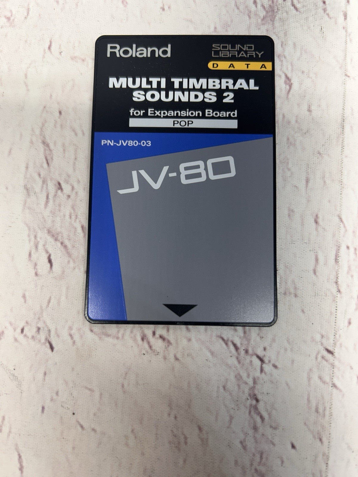 Roland PN-JV80-03 Multi Timbral Sounds 2 for Expansion Board POP JV-80- Japan