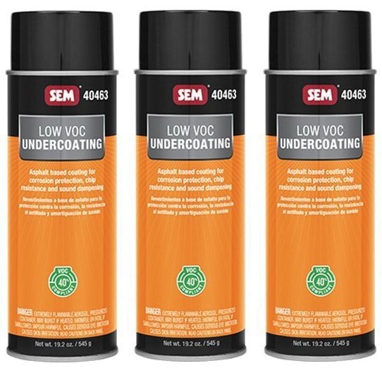 SEM 40463, Low VOC Undercoating (3 Pack)