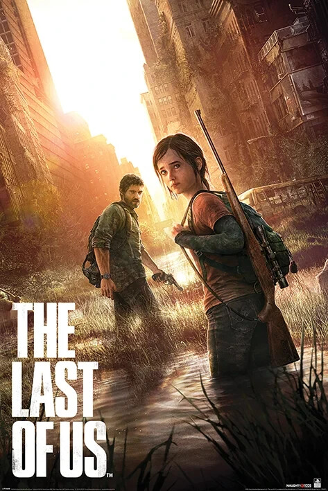 PLAYSTATION THE LAST OF US PART 24x36 POSTER VIDEO GAMES SONY ELLIE GIFT BRAND