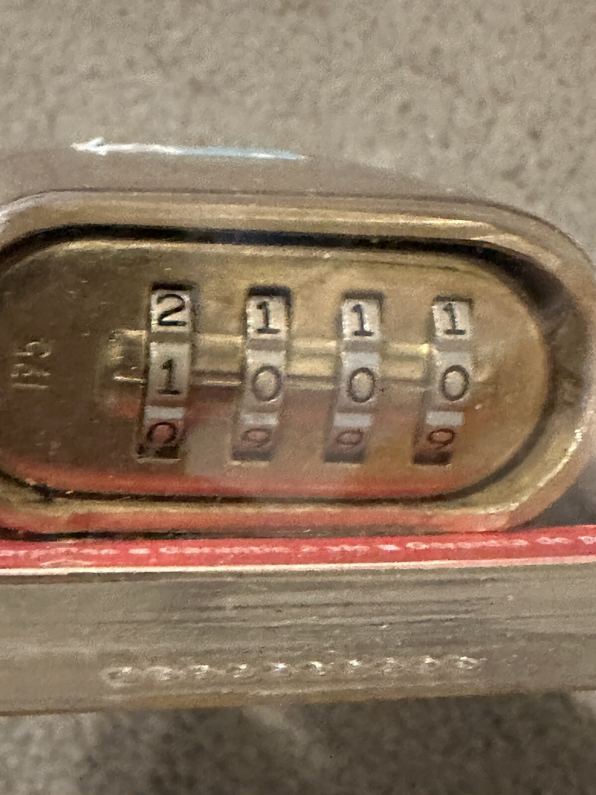 Master Lock 175D Combination Padlock-NEW SEALED!!!!!!