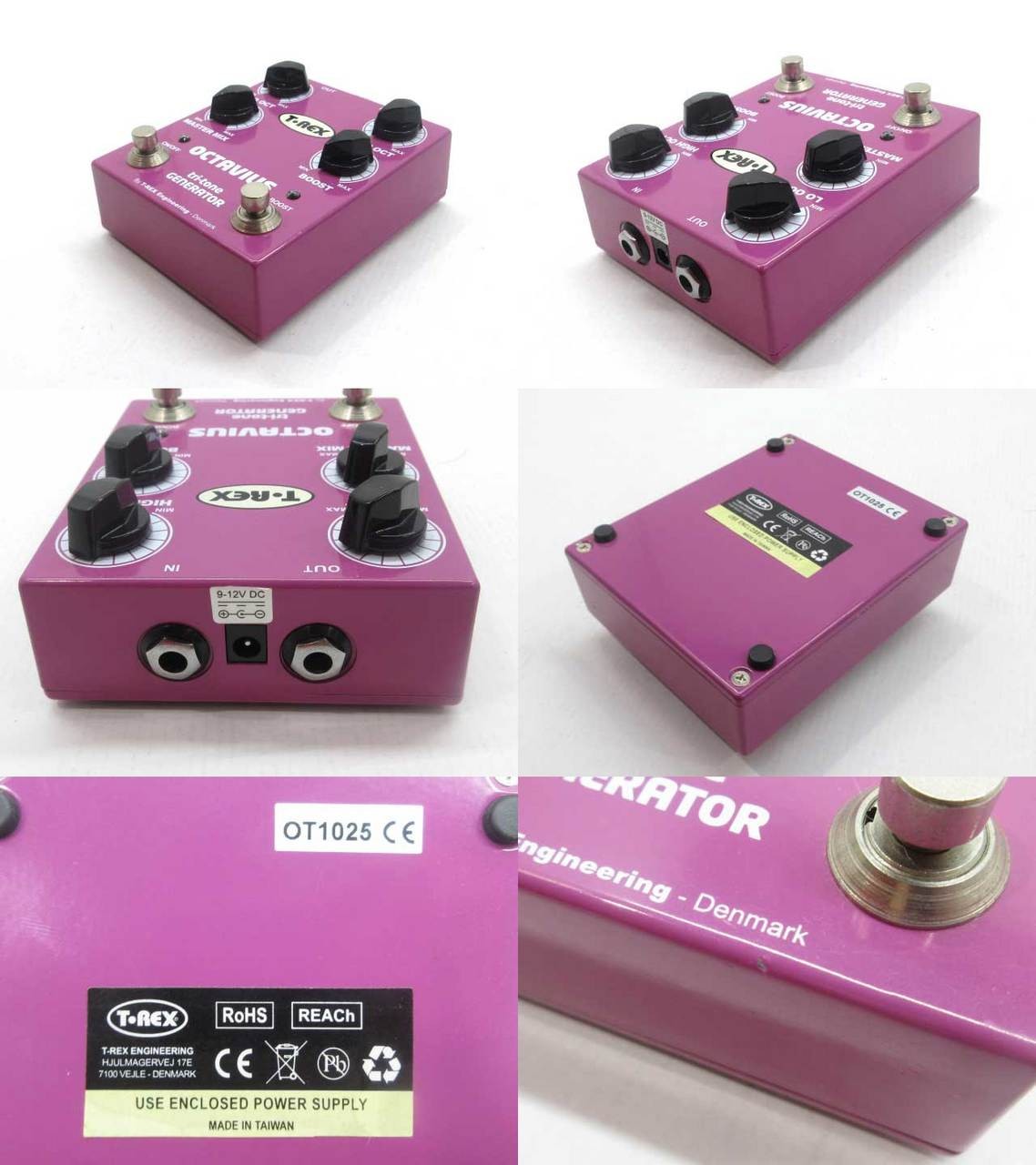 T-rex OCTAVIUS tri-tone GENERATOR Used Octover