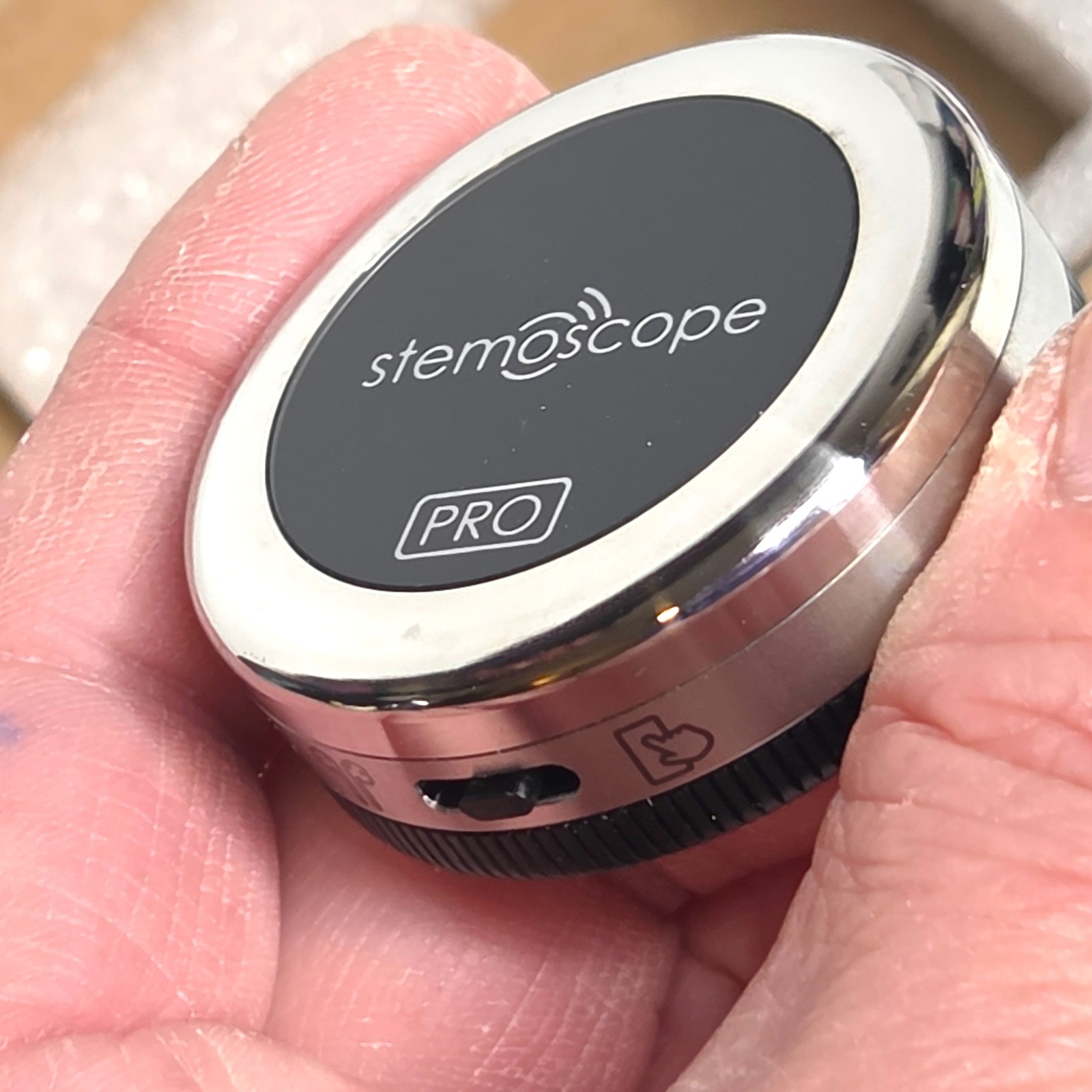Stemoscope Pro Smart Wireless Stethoscope STEM0700 NEW + Case Bluetooth w/ App