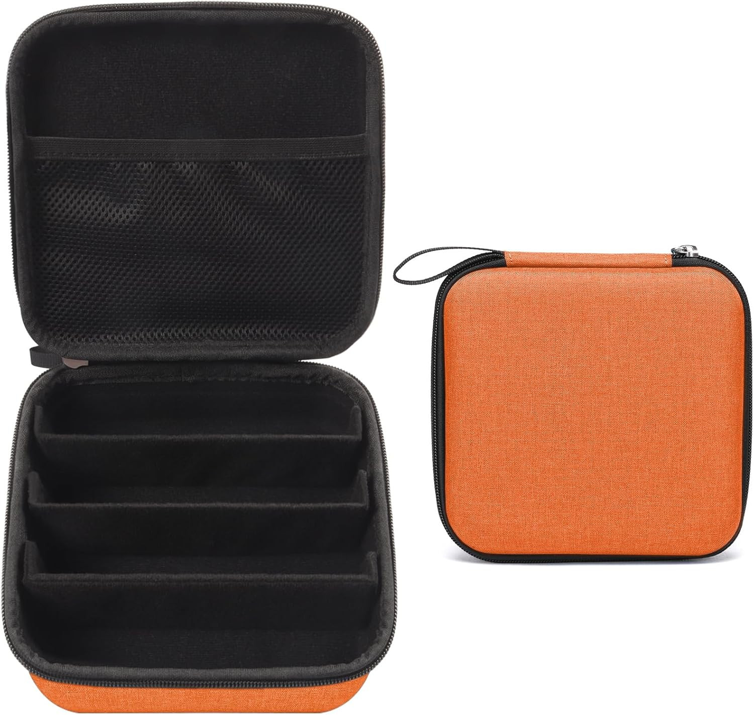 Travel Sunglasses Organizer Case, Hard-Shell Adjustable Eyewear Storage Box