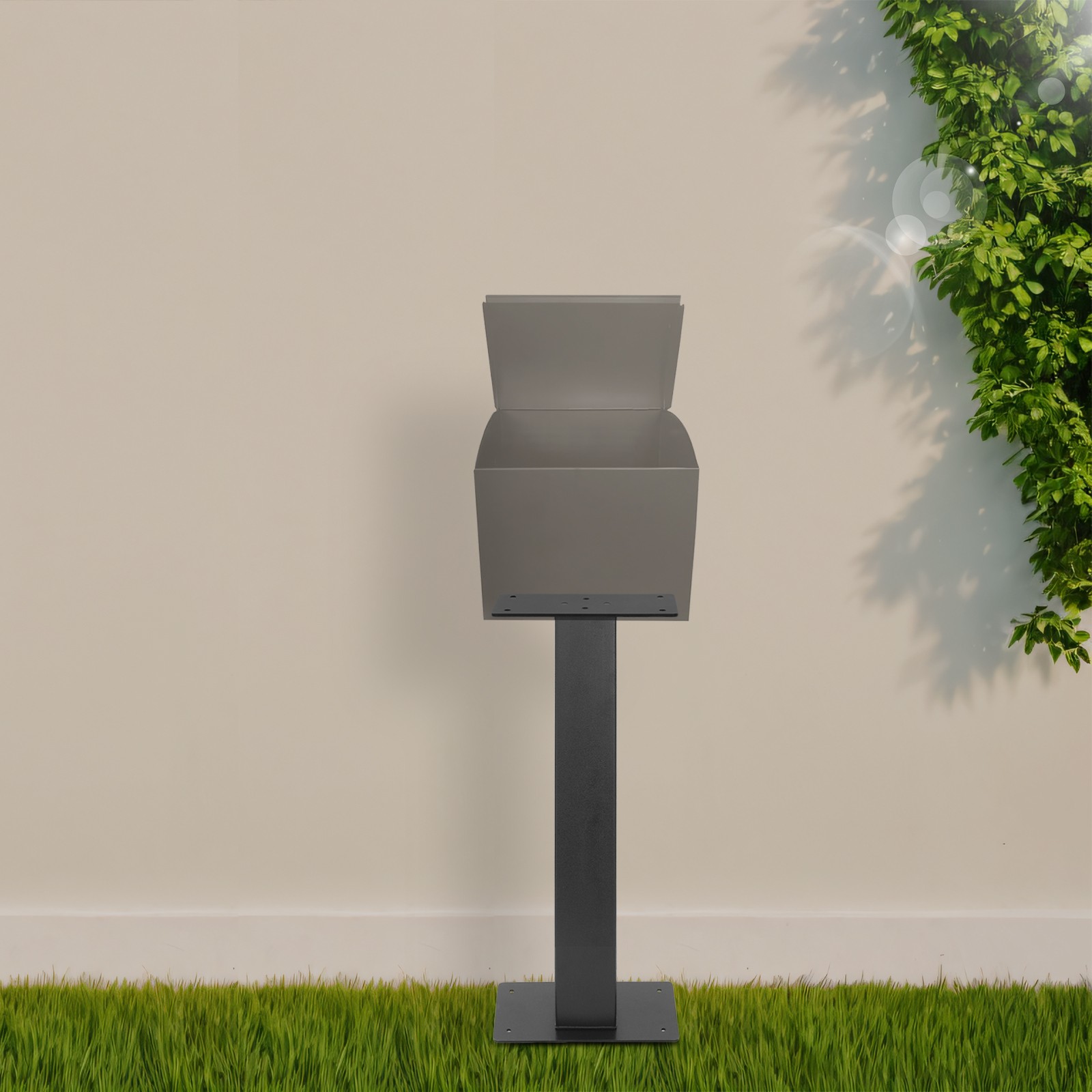 Outside Mailbox Post, Heavy Duty Mailbox Post, Surface Mounting Post