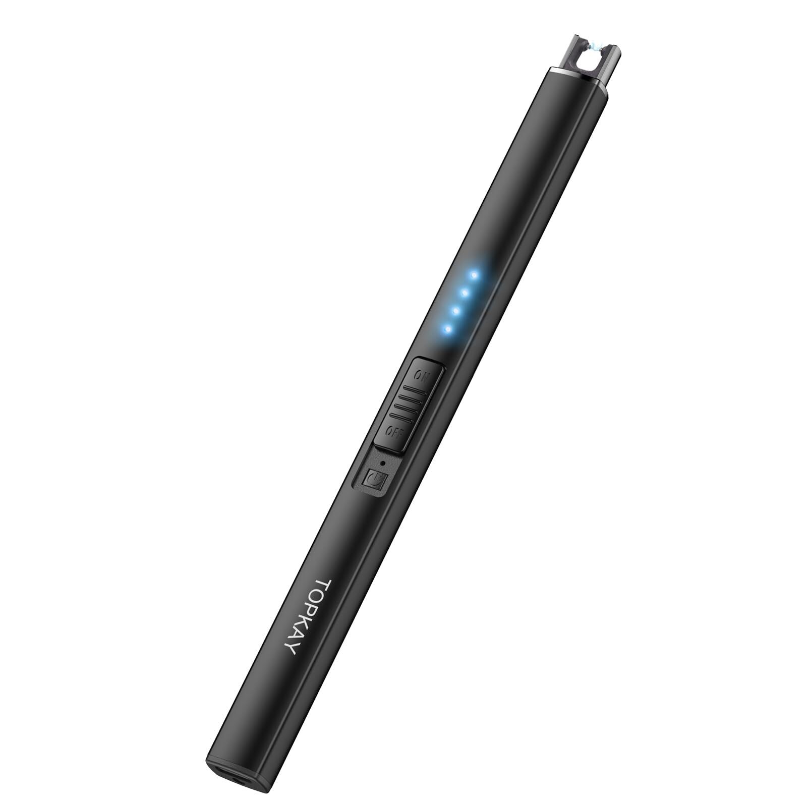 Encendedor de arco eléctrico recargable por USB velas, barbacoa Electric Lighter