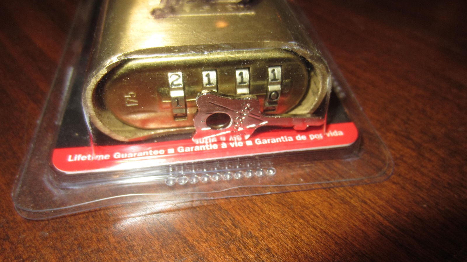 Master Lock 175DLH Brass Re Settable Combination Padlock Hardened with 2 1/4 "