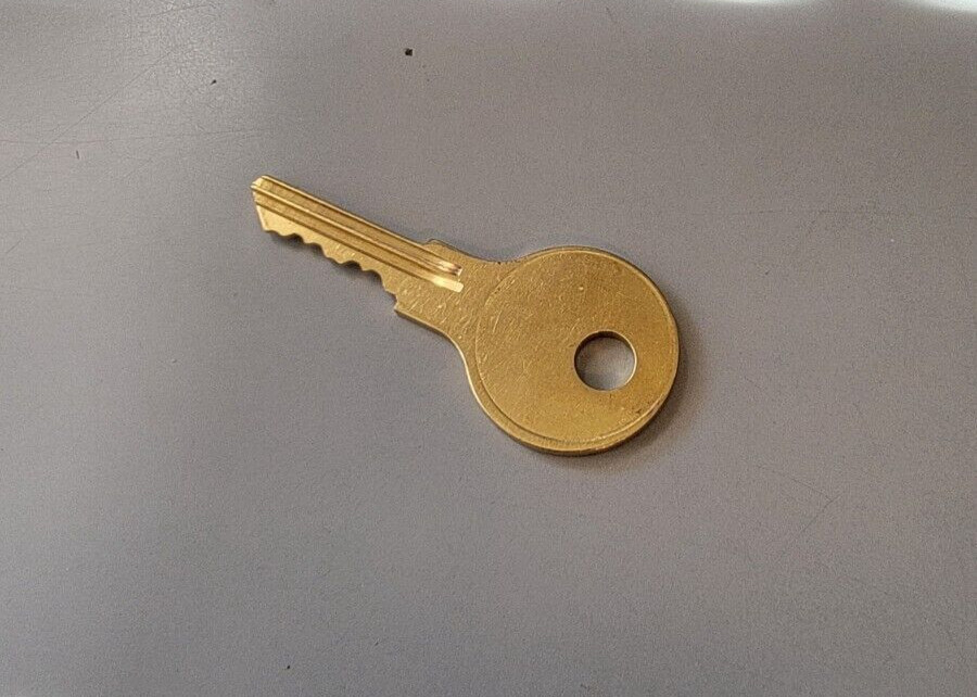 Coleman Pop Up Camper Replacement Key 1101X for Coleman Campers 1965 to May 1997