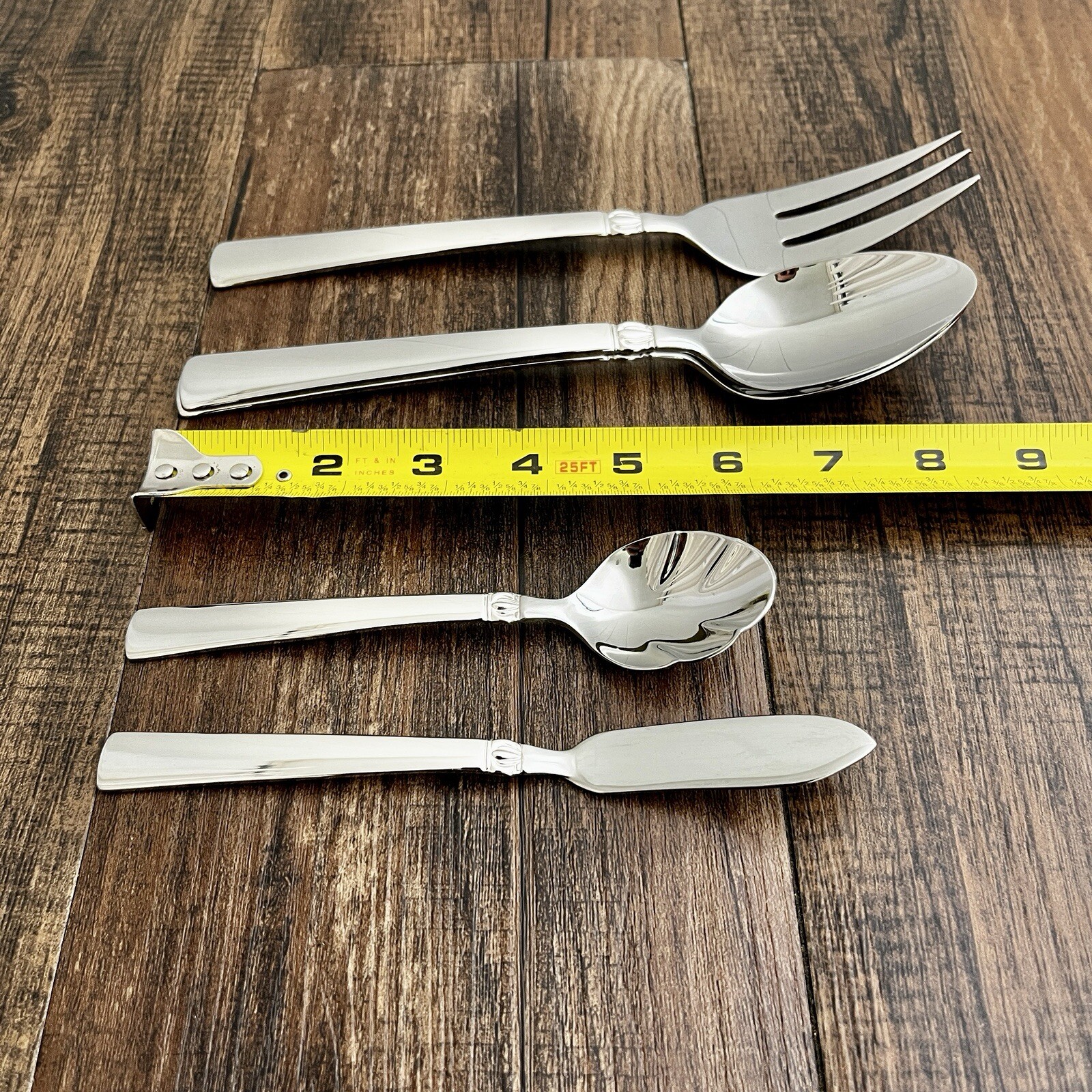 Reed & Barton Sanderling 5 Pc Serving Set Stainless Replacement Glossy