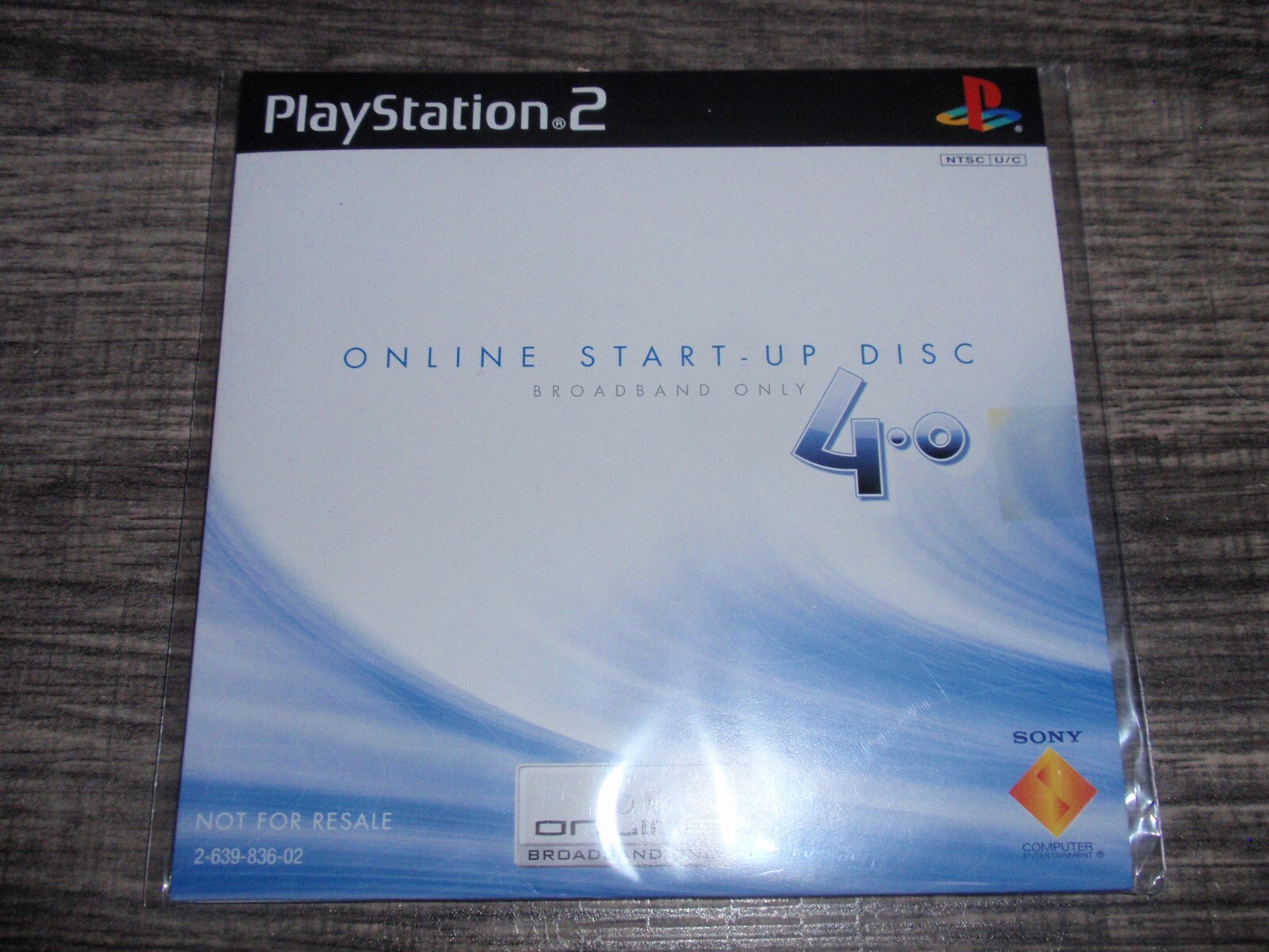 Online Start-Up Disc 4.0 for Sony PlayStation 2 PS2 Broadband Only U.S. NTSC U/C