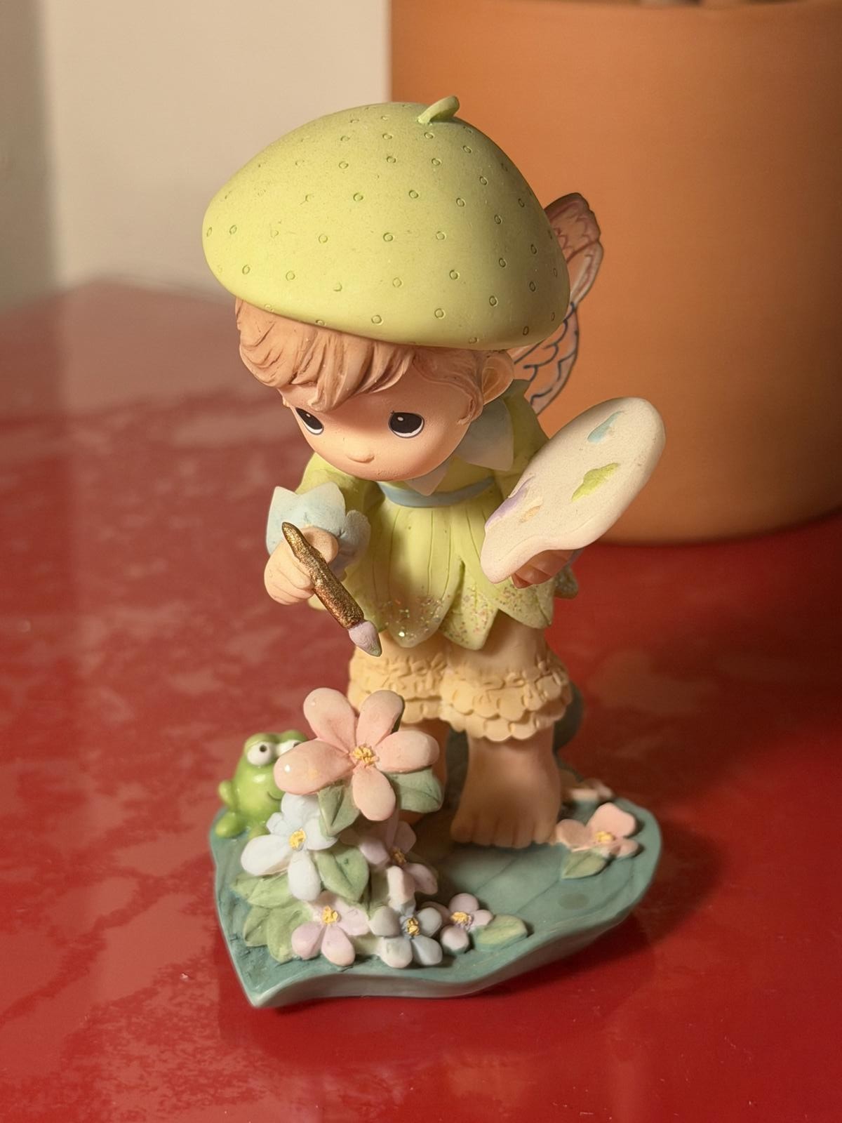 Precious Moments Fairy. Your Heart Is So Very Colorful. Fairy Figure 25