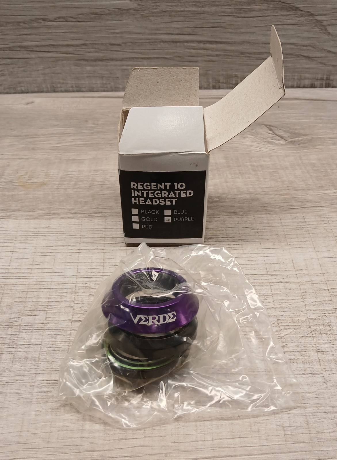 Verde REGENT 10 BMX Bike, Bicycle 1-1/8"  Integrated Headset Purple