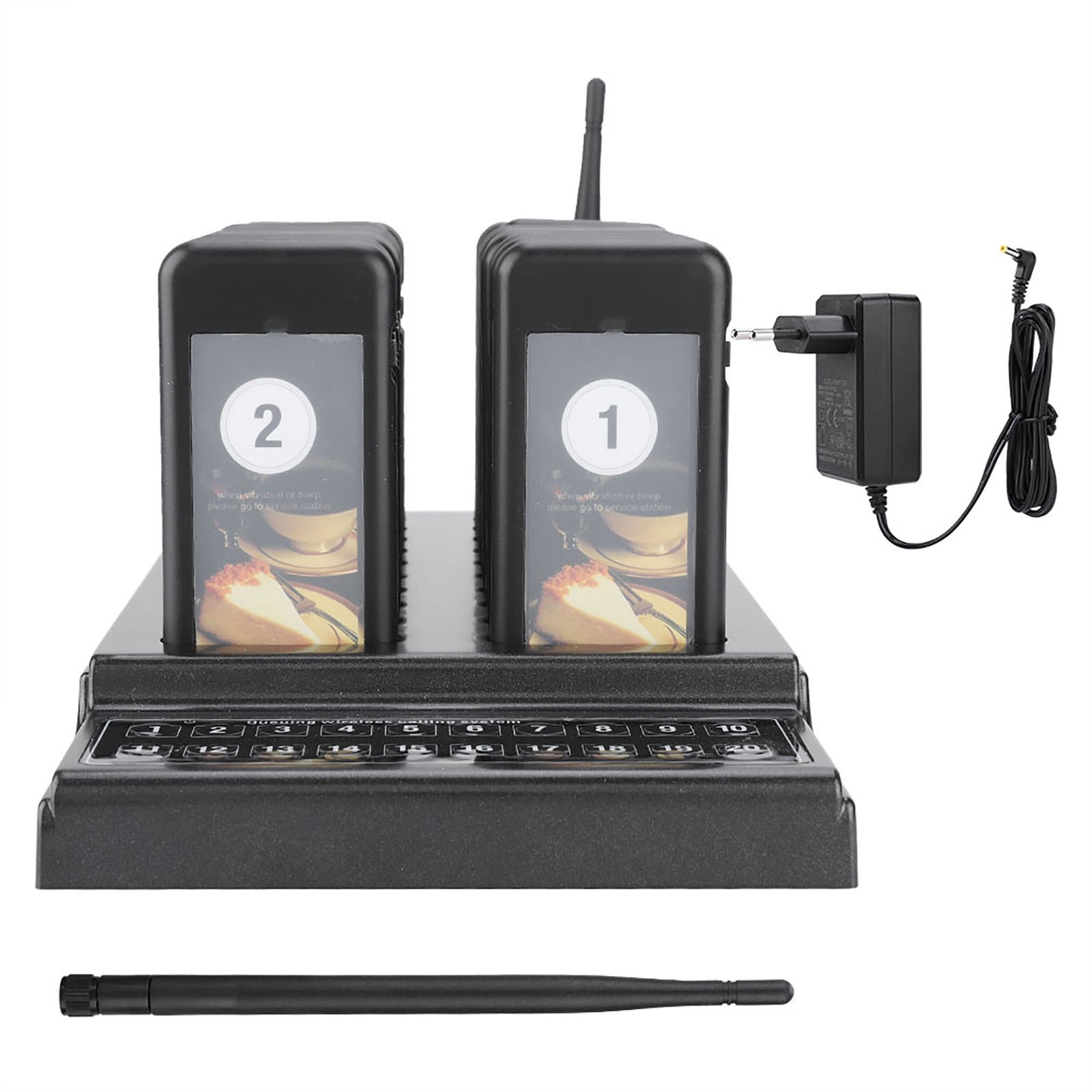 Restaurant Pager System 20 Channels Ideal For Customer Management Premium
