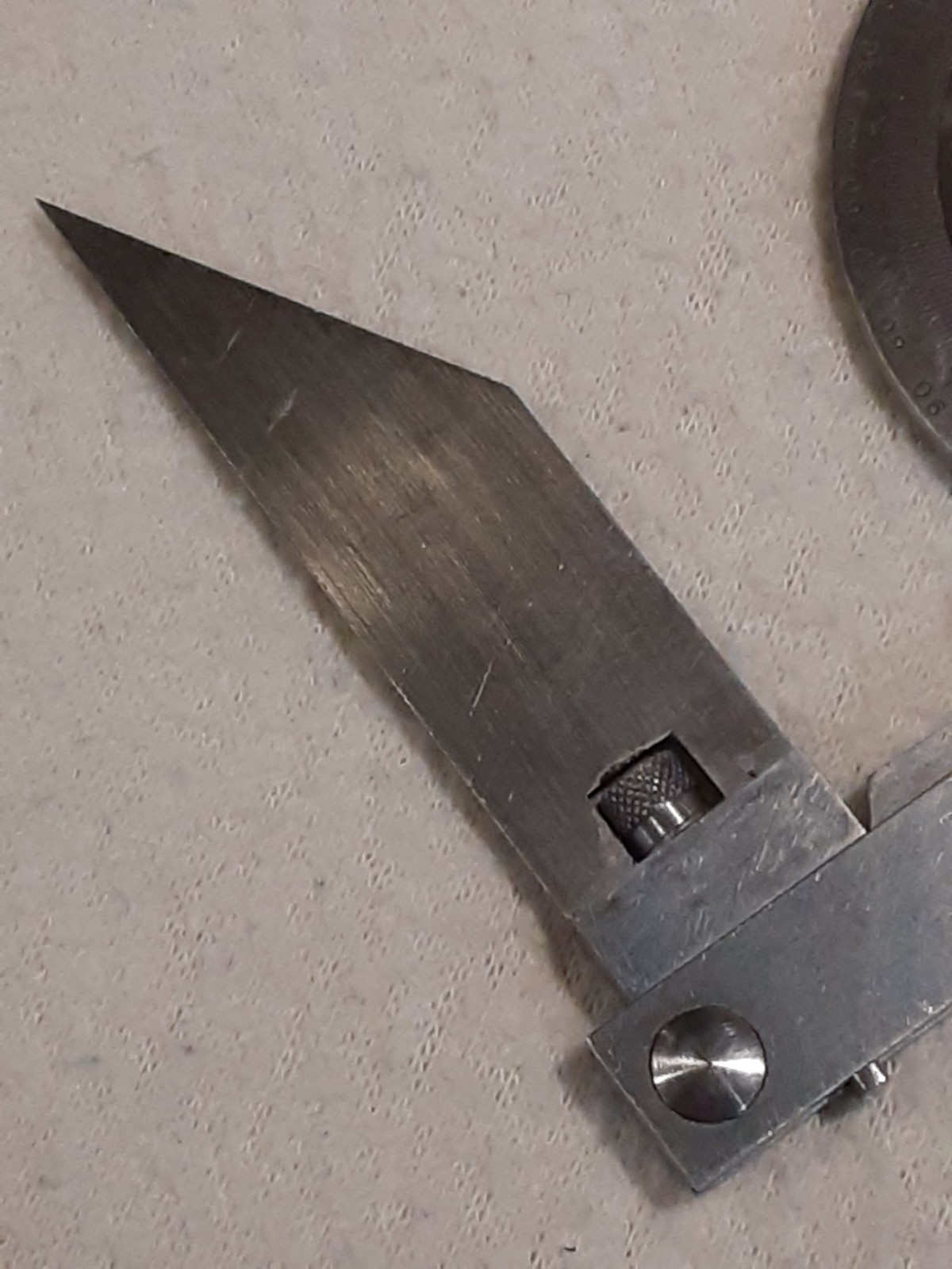 Vintage Starrett Bevel Protractor #359 Pat 1921