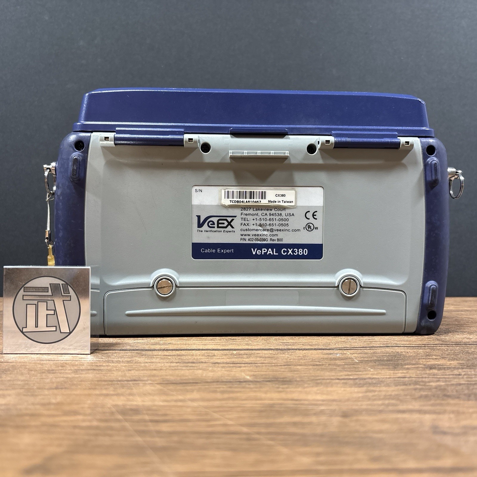VeEX VePAL CX380 Advanced CATV Analyzer Tested & Working w/Case & Accessories
