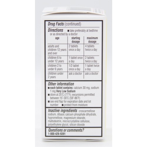 3 Pack Quality Choice Sennosides Natural Vegetable Laxative 100 Tablets Each