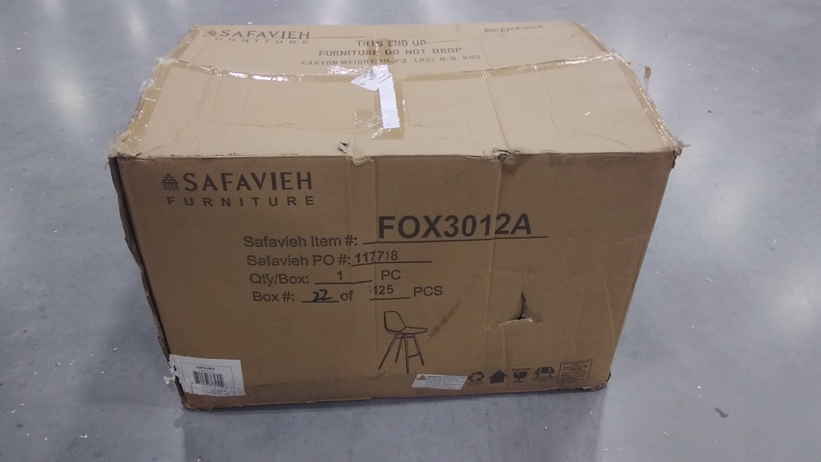 Safavieh Mathison Counter Stool, Reduced Price 2172701365 FOX3012A