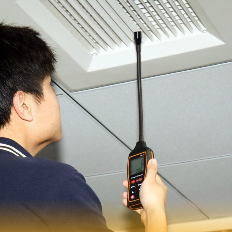Halogen Detector HVAC Air Conditioning Refrigeration System Detector Tool