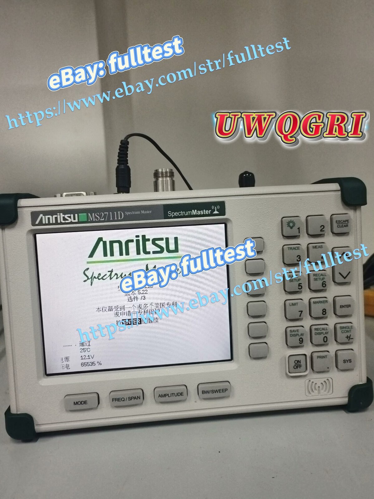 1PCS Anritsu MS2711D handheld spectrometer