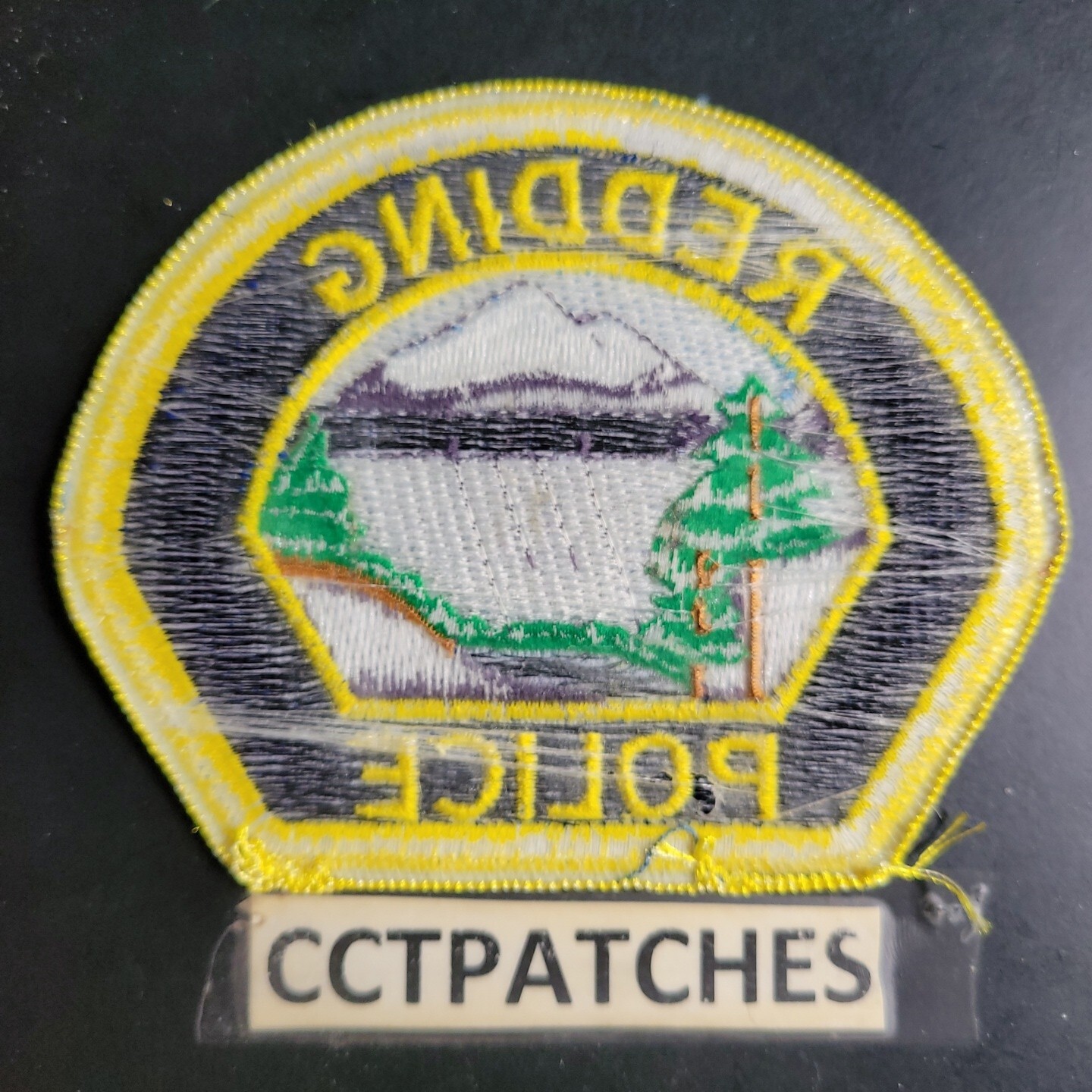 REDDING, CALIFORNIA POLICE SHOULDER PATCH CA