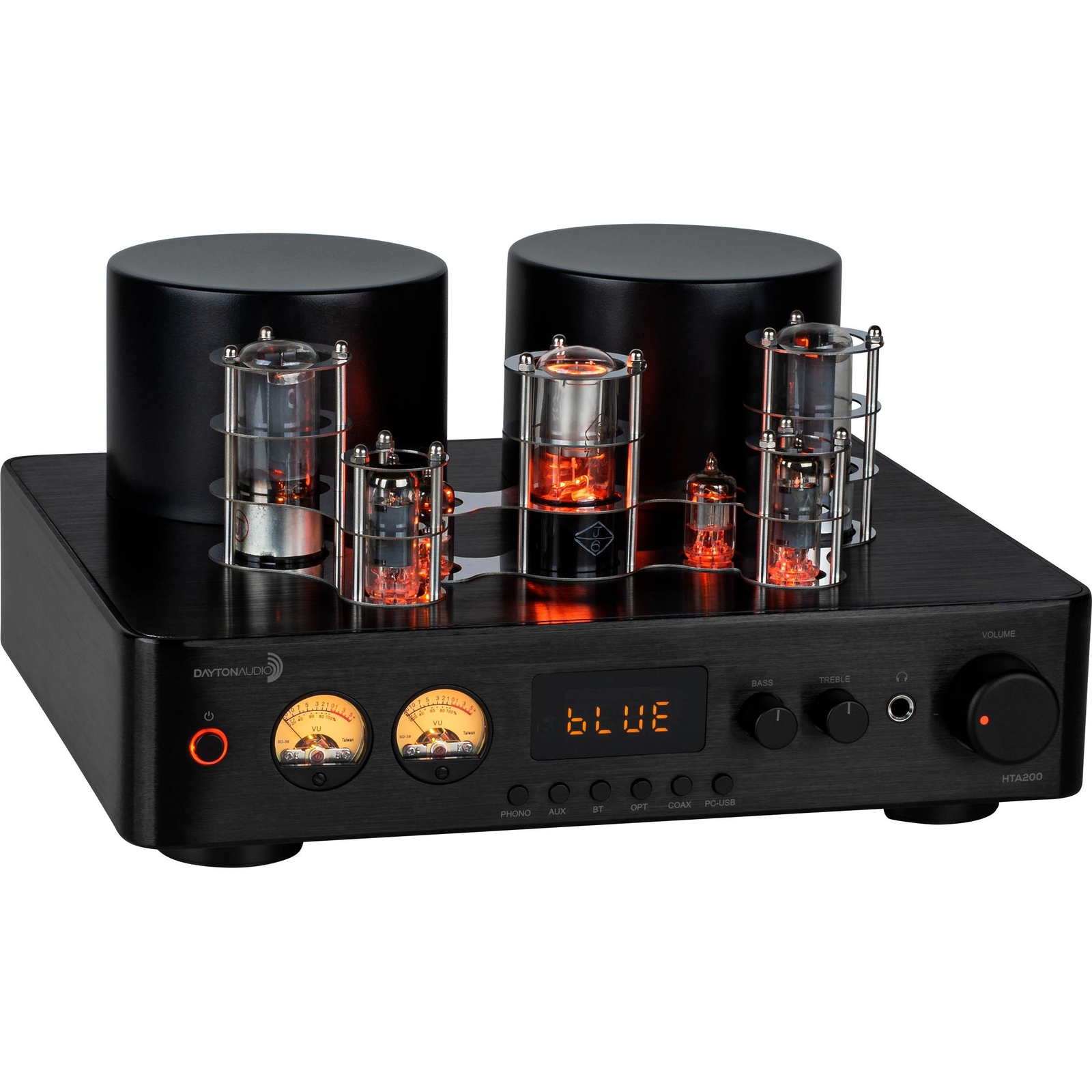 Dayton Audio HTA200 Integrated Stereo Hybrid Tube Amplifier 200 Watts