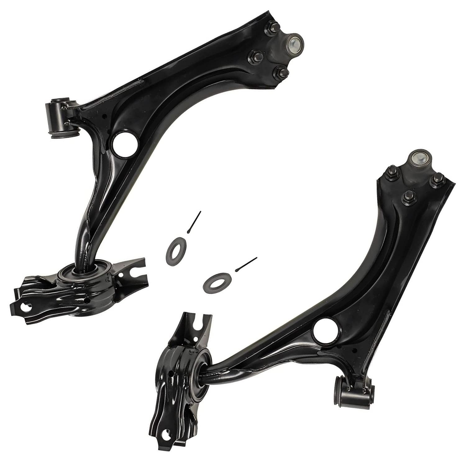 Front Lower Control Arms Sway Bars Tie Rods Boots for 2016 - 2019 Honda Civic
