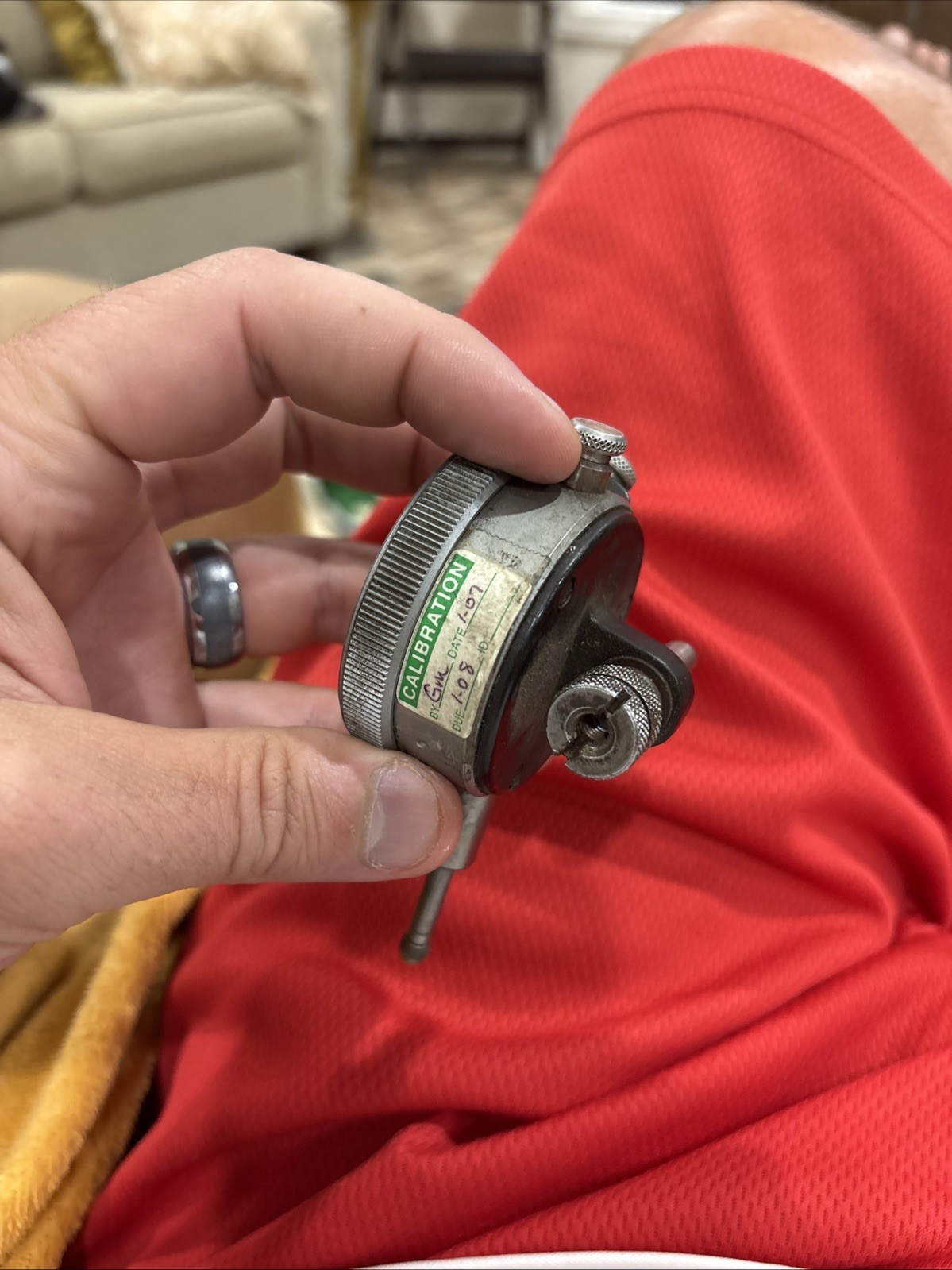 SPI 20-704-3 Standard Dial Indicator .5" Range - .0005" Grad