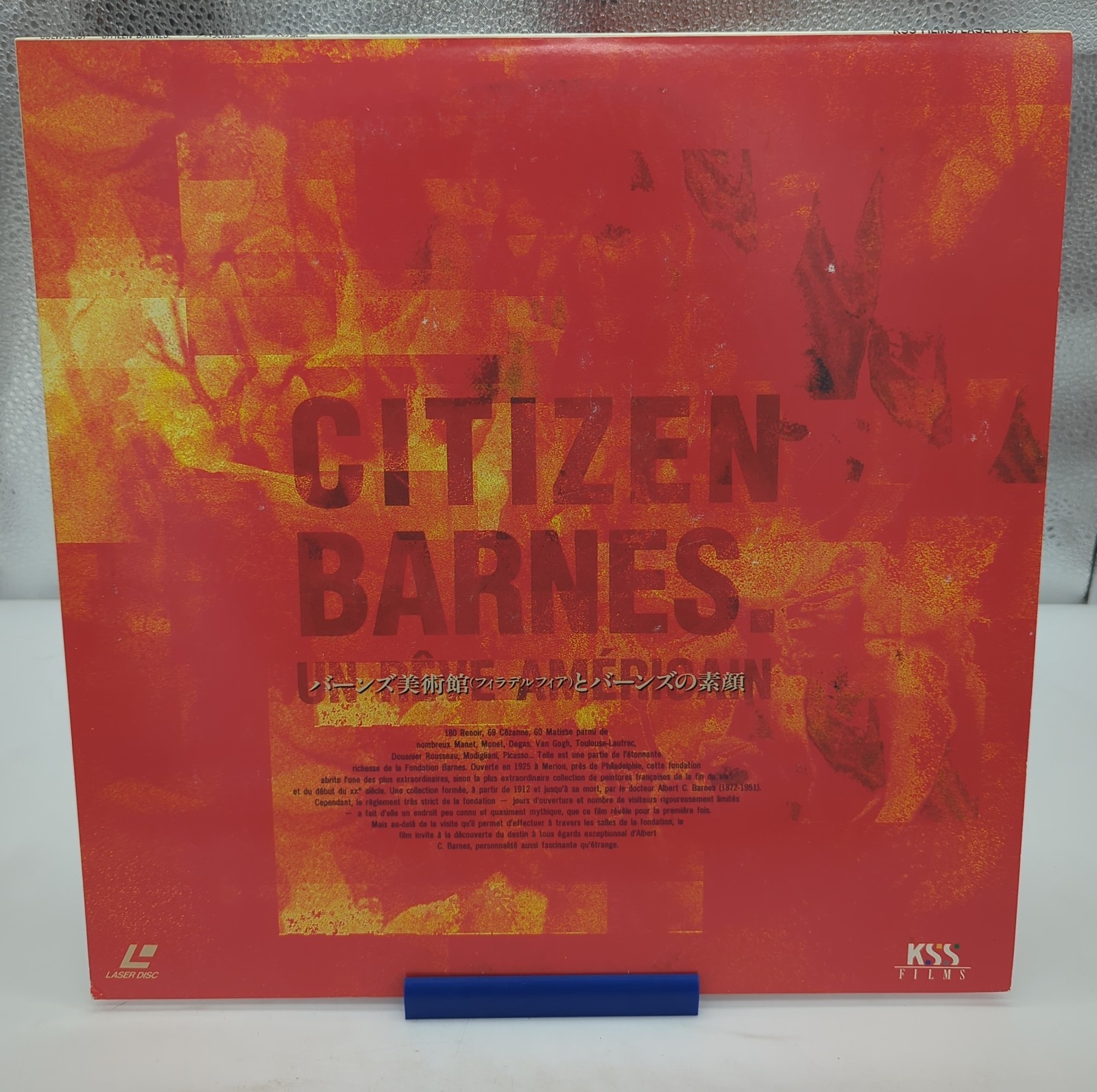 Citizen Barnes Un Reve Americain Japan LD Documentary Barnes Foundation JSLW2245