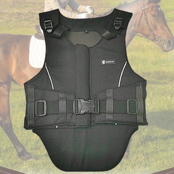 Equestrian Body Protector Horse Riding Safety Vest Adjustable Protective Gear