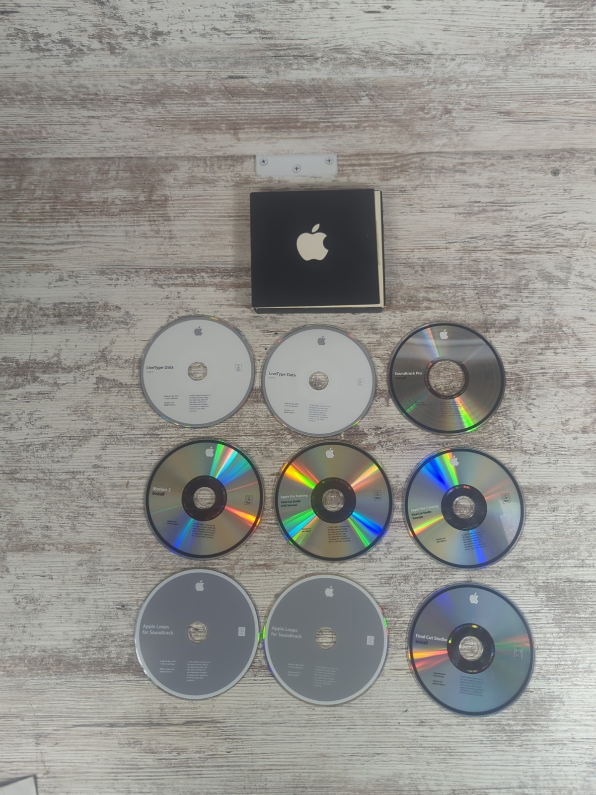 Apple Mac 2005 Final Cut Studio 2.0 Install Discs Retail Software Complete