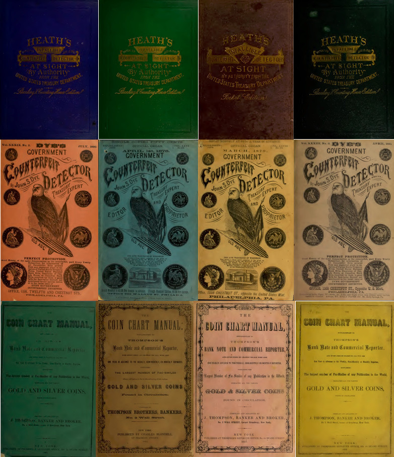 200 Old Books on Money Currency Coins Counterfeiting Counterfeit Detector on DVD