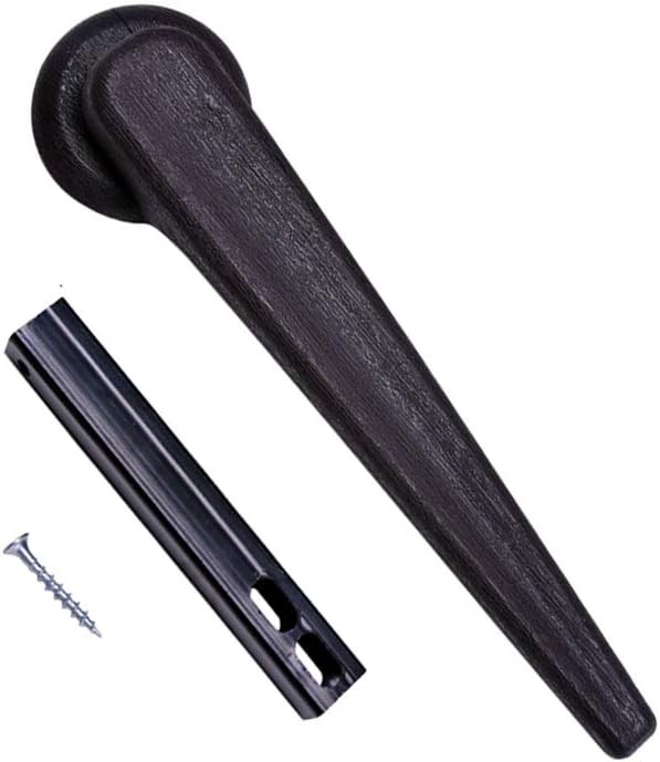 10 inch Recliner Handle Lever Replacement Kits 5/8 Square Dark Brown
