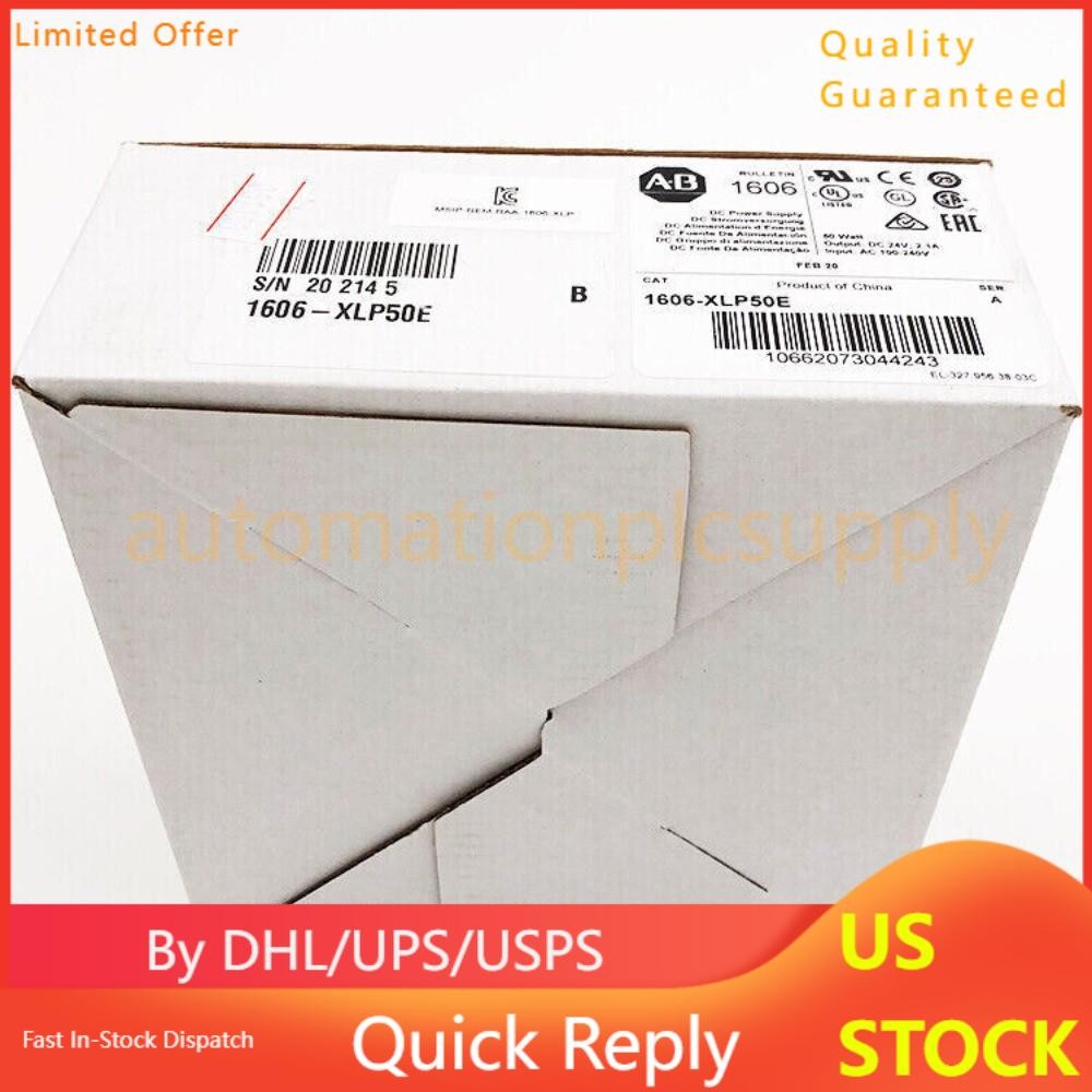 New AB 1606-XLP50E Power Supply Global Input Voltage 1606XLP50E US Free Tax