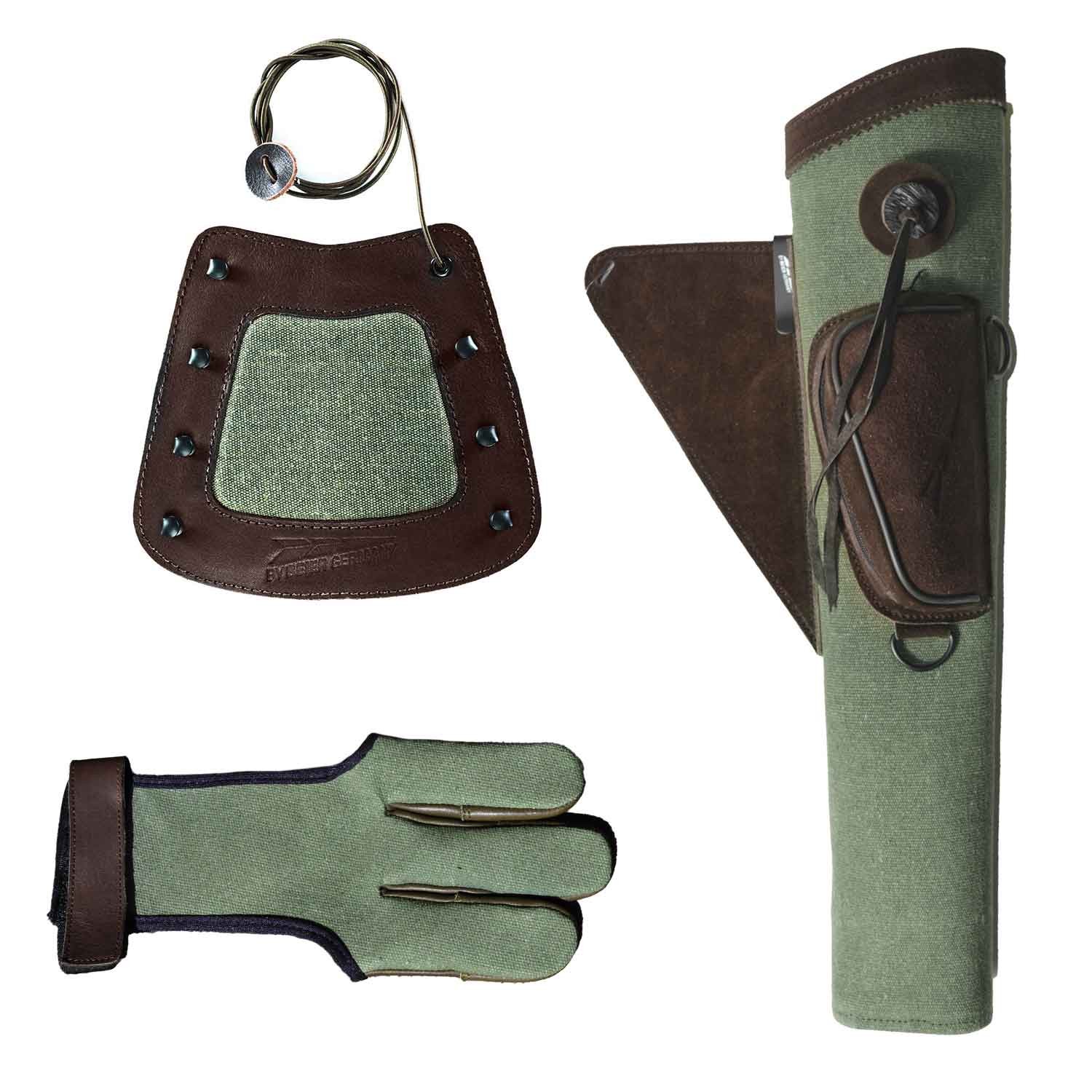 Side Quiver Set Green Acer