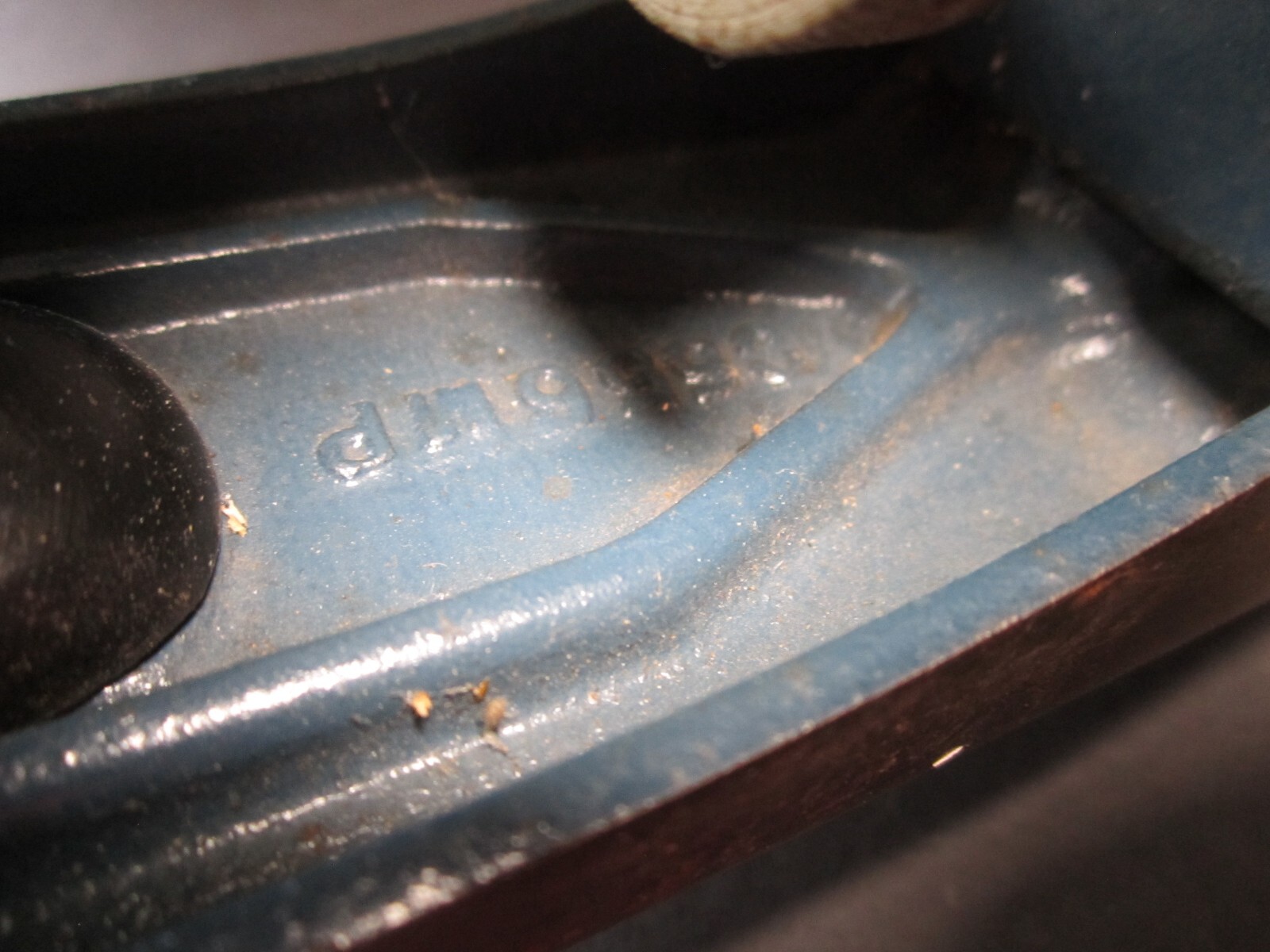 Vintage Stanley C556MP Smooth Bottom Wood Plane 9 3/8" long Ready to Use USA Mad
