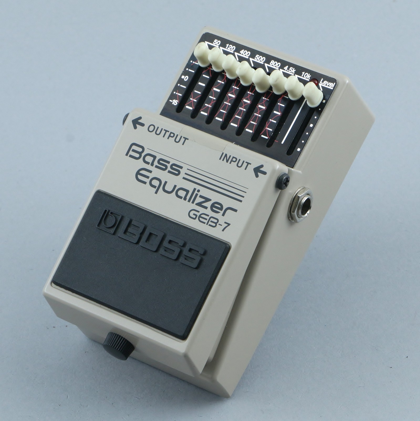 Boss GEB-7 Bass Equaizer Bass Guitar Effects Pedal P-30610
