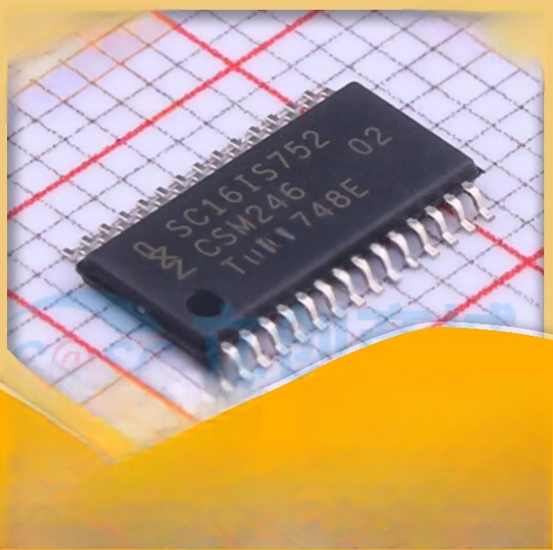 10PCS SC16IS752IPW SC16IS752IPWR SC16IS752 TSSOP28 dual interface chip