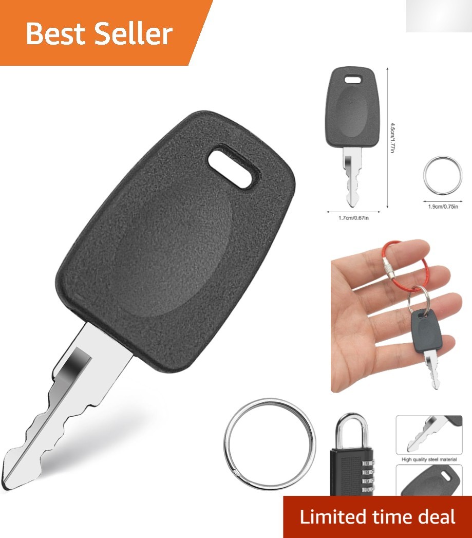 High-Quality TSA 007 Luggage Key with Efficient Unlocking Handle & Key Ring
