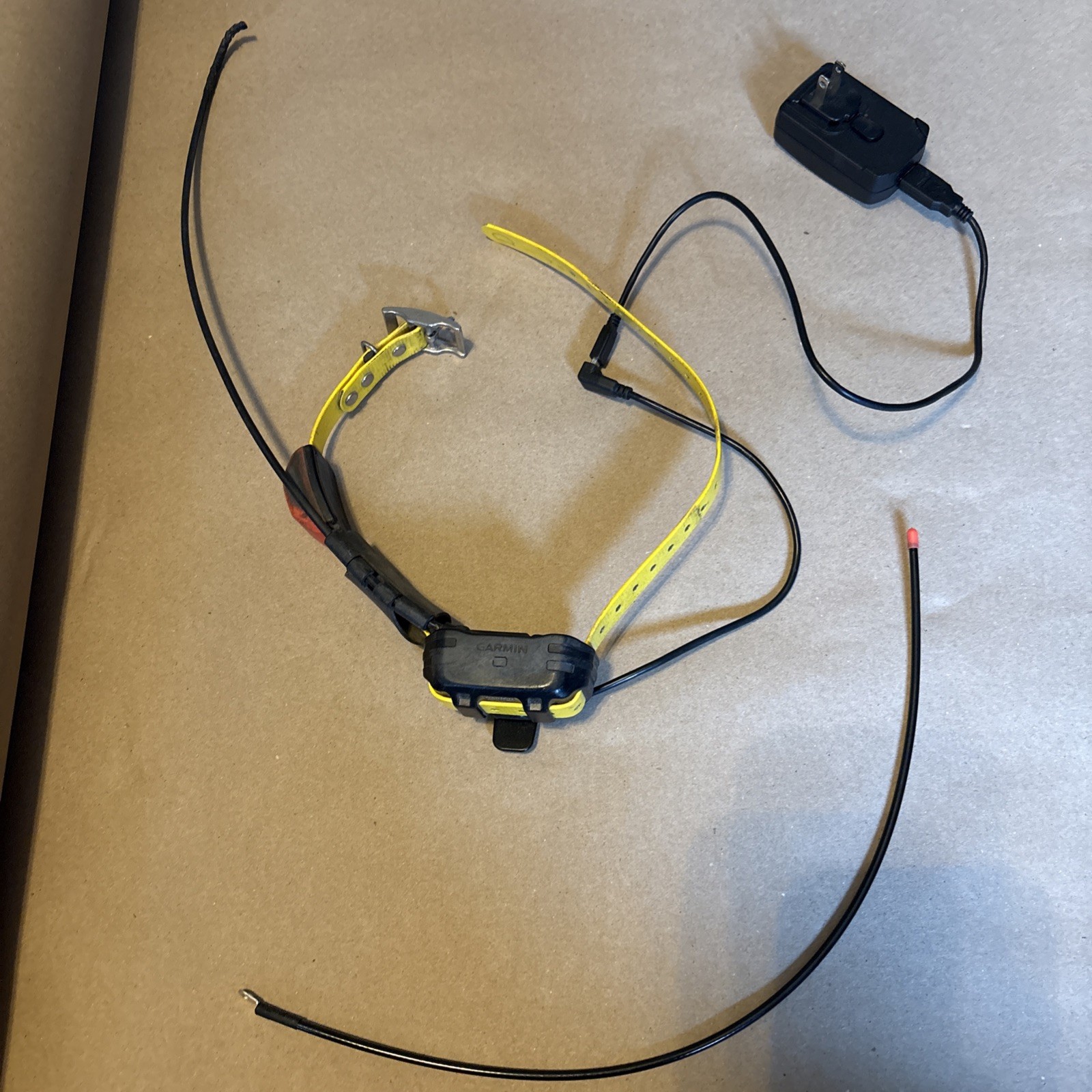 Garmin Alpha T5 Mini GPS Dog Tracking Collar Yellow With OEM Charger 1
