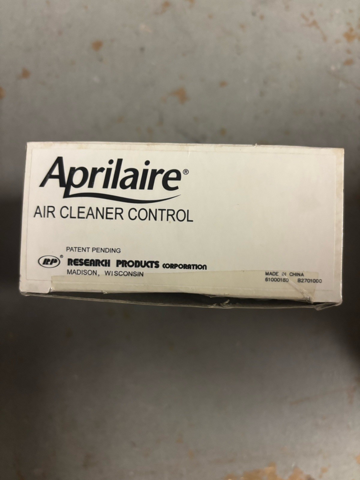 Aprilaire Air Cleaner Control