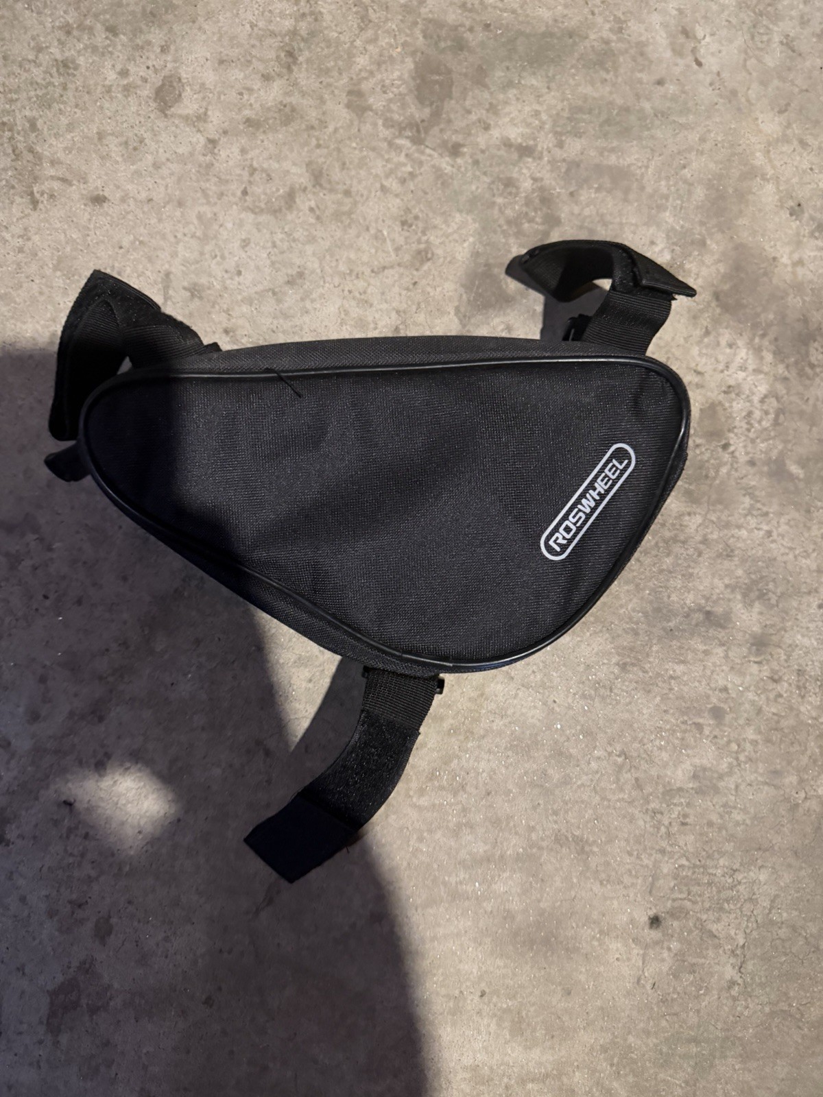 Roswheel Black Triangle Cycling Front Tube Frame Bag