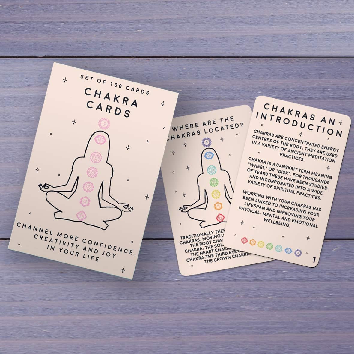 GR490094 100 Chakra Cards