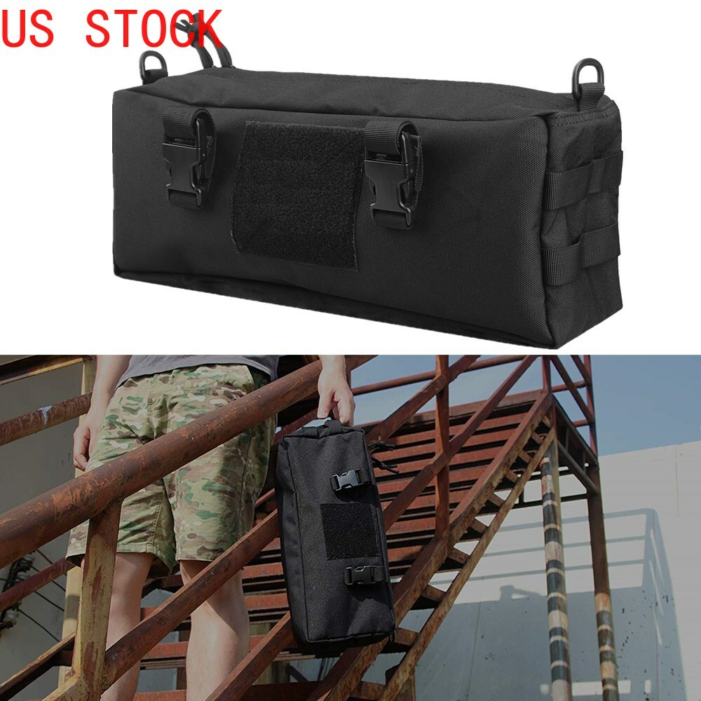 Tactical Waist Pack Large Capacity Hiking Bag Molle Pouch Storage Hiking Bag